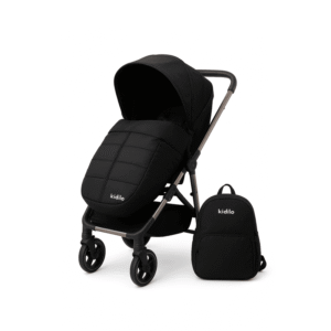 Poussette Réversible Noire Kidilo 6530B PRO